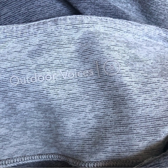 Outdoor Voices 7/8 Tri Color Leggings Gray Small - Picture 6 of 7